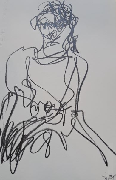 [2024] Untitled, Graphite on paper, Size Unknown